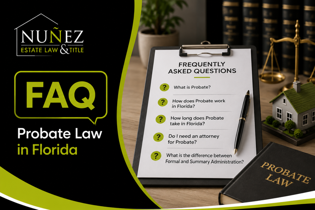 FAQ probate4
